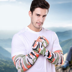 Camouflage Sun Protection Sleeves for Outdoor Activities