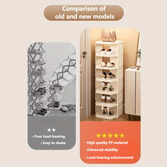 Floor Standing Shoe Rack 9-layer Shoe Cabinet Shoe Storage Organizer