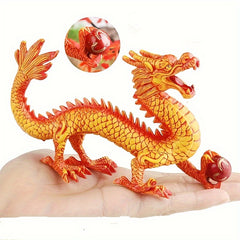 Dragon Statue Model Home Desktop Decoration Ornament Holiday Gift