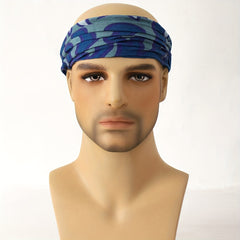 Men's Print Cycling Headscarf - Multifunctional