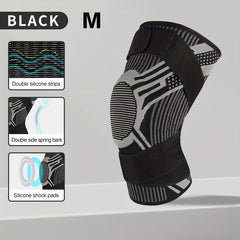 Knee Pad with Gel Pad and Stabilizer for Meniscus Support