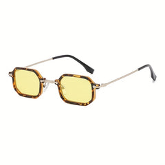 Men Retro Sunglasses UV Protection with Glasses Case