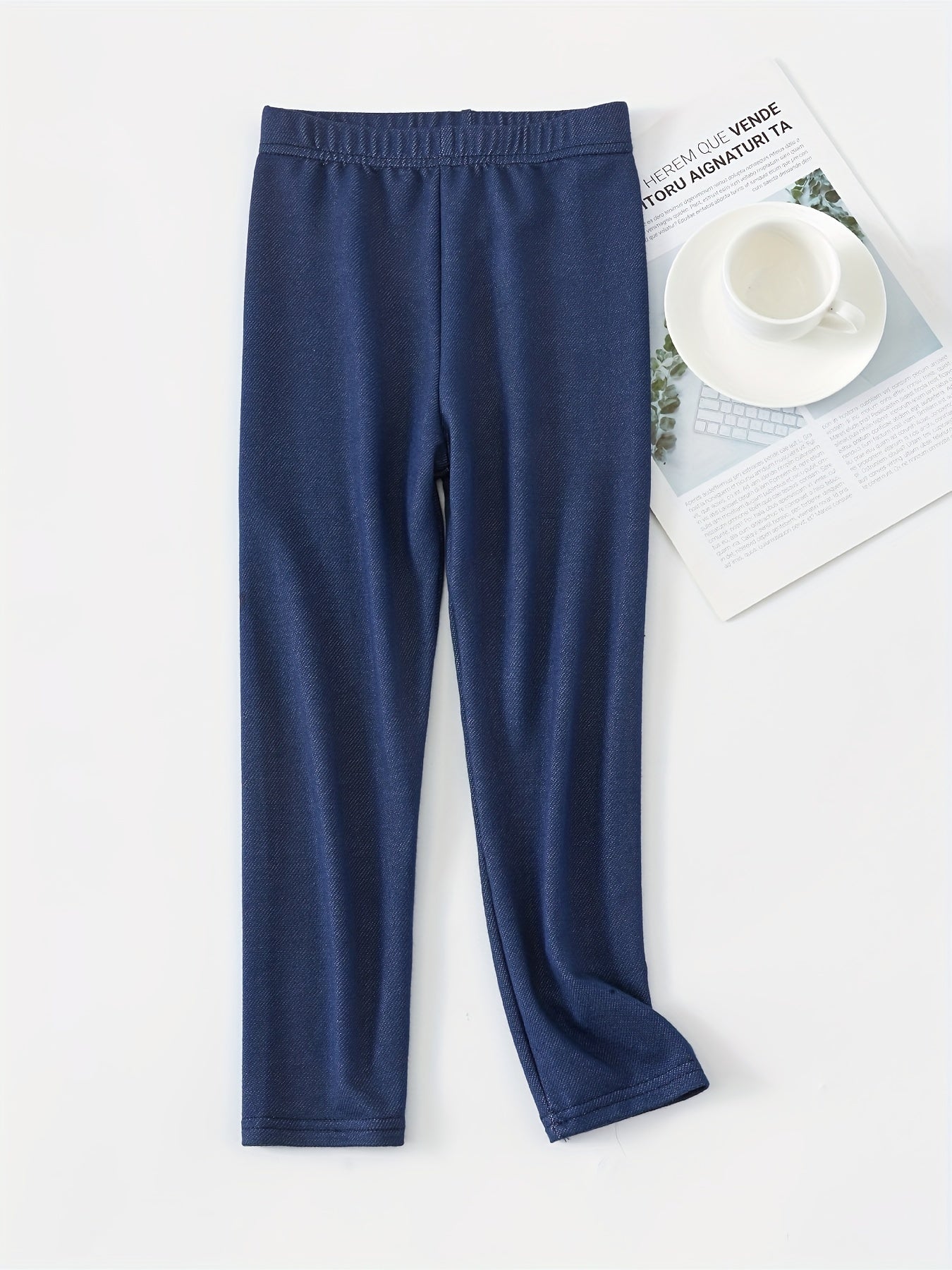 Toddler Girls Soft Leggings Elastic Waist Athletic Yoga Pants