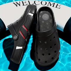 Men's Closed Toe Clog Sandals Soft Sole Walking Shoes