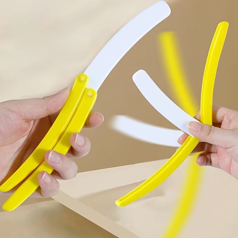 3D Banana Gravity Luminous Butterfly Decompression Toy