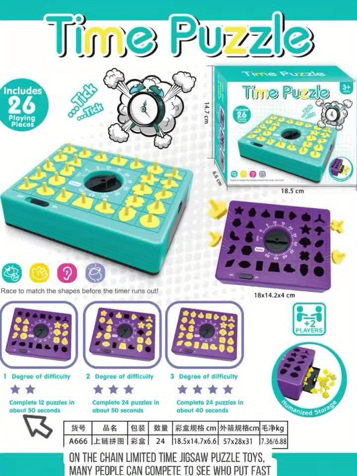 Winning Fingers Shape Toy Puzzle Game Pop Up Board Game