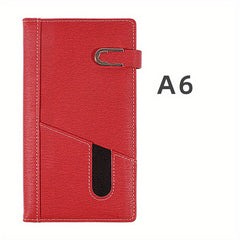 192 Pages Leather Surface Notebook A6/A5
