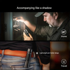 Outdoor Emergency Rechargeable Flashlight Portable Camping Light
