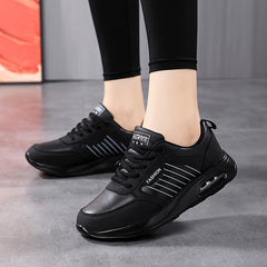 Women's Waterproof Running Shoes Air Cushion Sports Sneakers