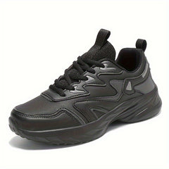 Waterproof Height Increased Running Shoes Chunky Sports Sneakers