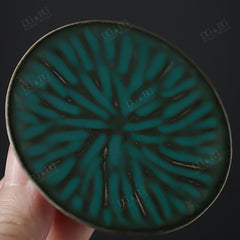 Atrovirens Funeral Ceramics Ash Urn for Small Animals Dog Keepsake