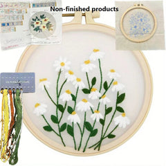 3D Embroidery Starter Kit for Beginners - Flower Patterns