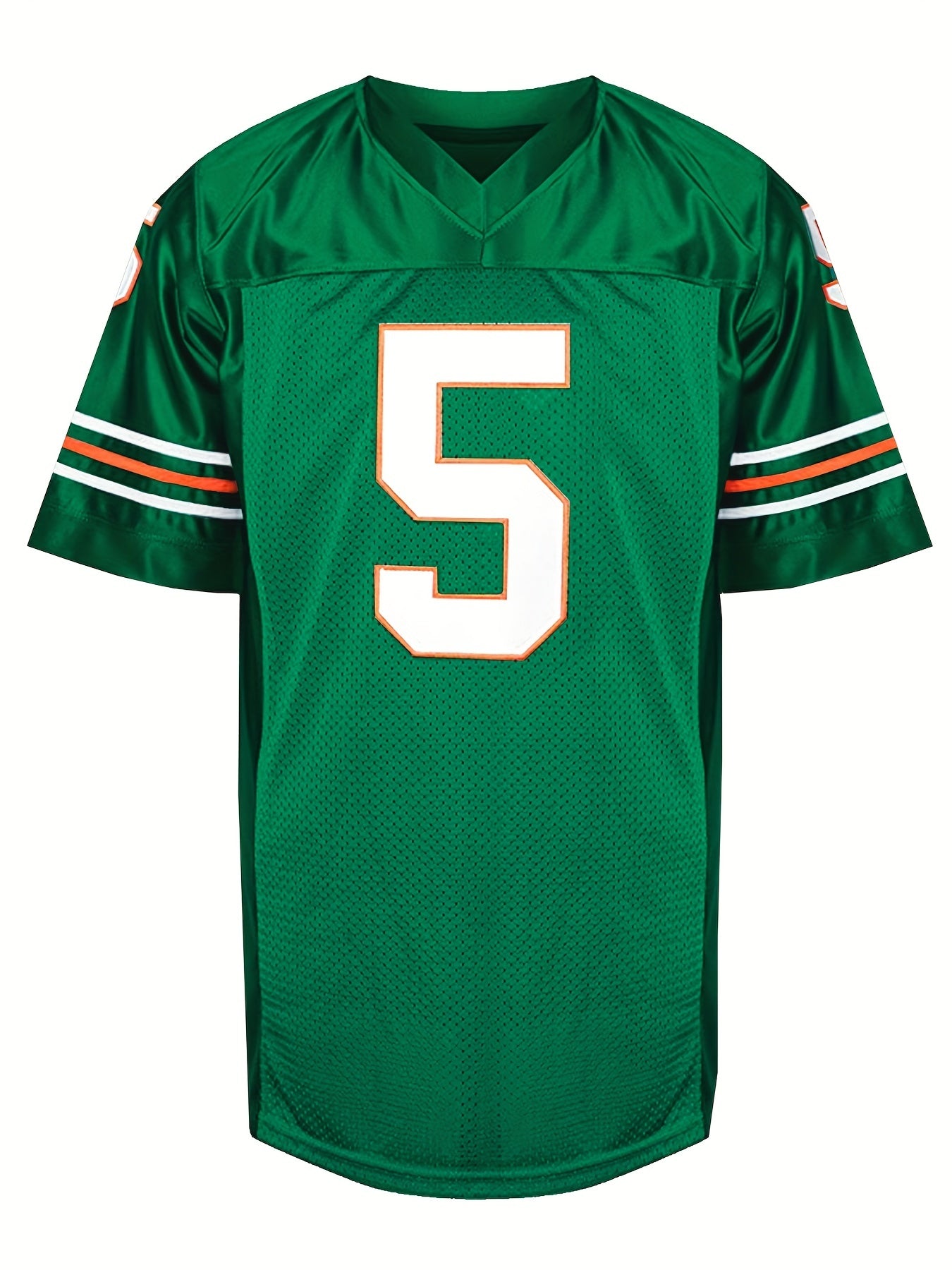Men's Retro College Green Rugby Jersey American Football Wear