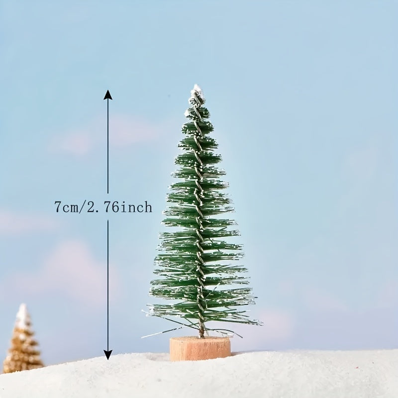 Mini Christmas Tree Tabletop Decorations for Holiday Decorating and Gifts
