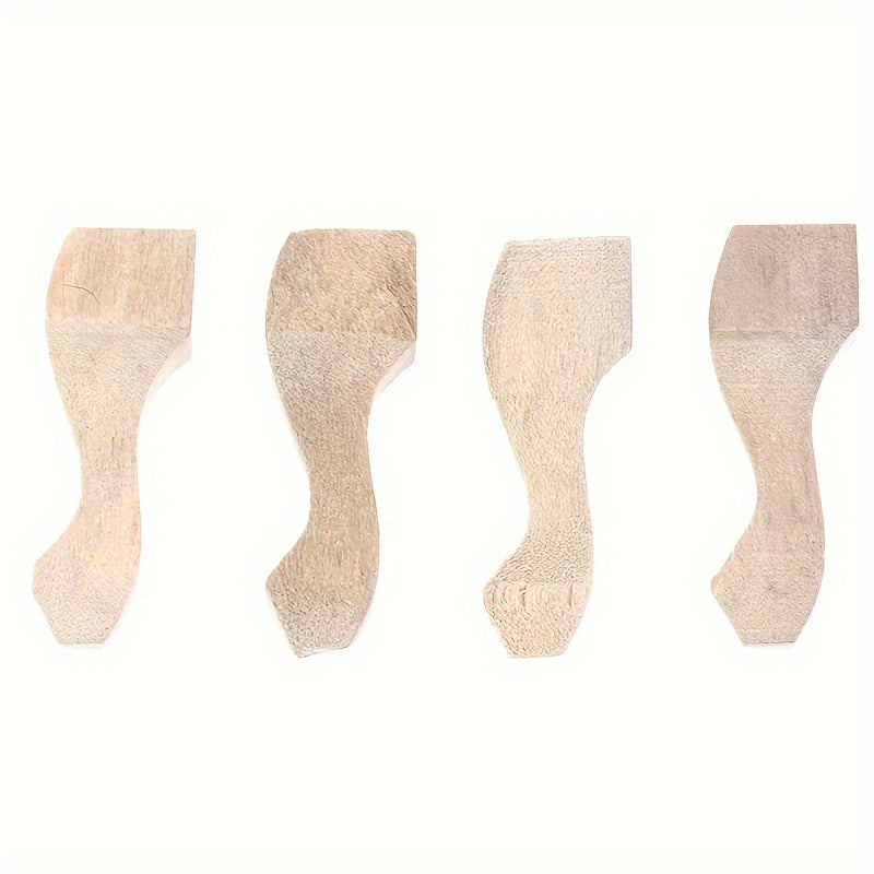 4pcs 1 12 Dollhouse Tea Table Cabinet Legs DIY Model Furniture Toy Doll House