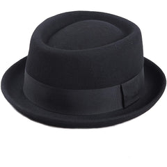 Classic Wool Fedoras Jazz Hat Winter Autumn Cap Hat For Men Women