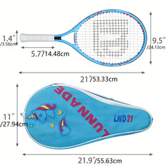 1pc Tennis Racket With Racket Bag for Outdoor Practicing