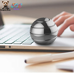 Alloy Desktop Spinning Top Continuous Rotation Minimalist Desk Decor