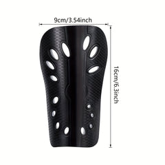 2 Pairs Superlight Soccer Shin Guards with Sleeves