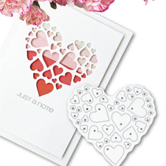 Metal Cutting Dies Heart Love Decoration Scrapbook Paper Craft DIY