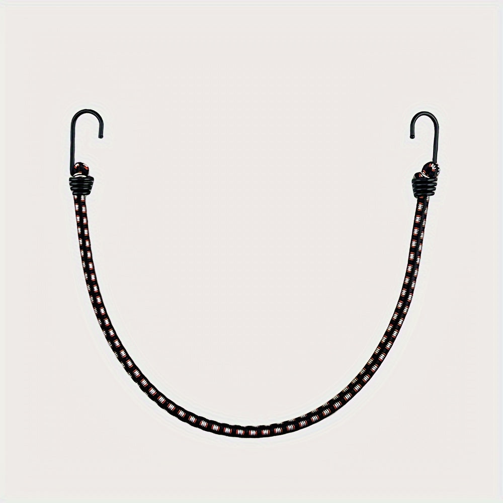 3pcs 8mm Bungee Cords Hooks Heavy Duty Elastic Straps Luggage Camping Tent