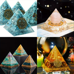 Large Silicone Pyramid Mold Set for Resin DIY Home Decor