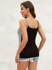 V Neck Sleeveless Cami Top for Summer Women's Clothing