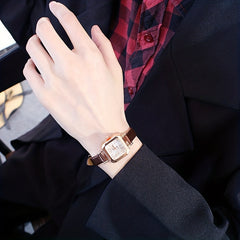 Square Wrist Watch with Thin Strap, Gift for Kids