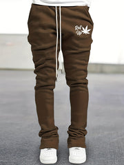 Men's Drawstring Flare Pants