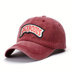 Embroidery Washed Baseball Cap Pure Cotton Sweat-absorbing