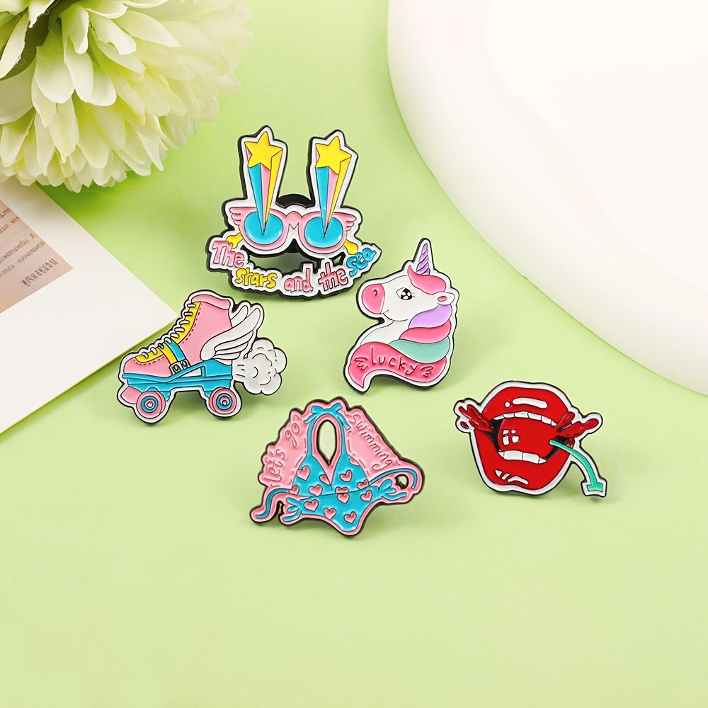 Cartoon Brooches for Clothes Shose