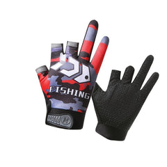 Waterproof Anti Slip Half Finger Gloves for Cycling Driving Fishing
