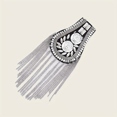 Detachable Tassel Epaulets for Suits Jackets - Set of 2