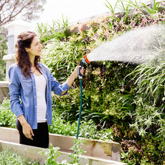 Heavy Duty Garden Hose Nozzle with 8 Adjustable Watering Patterns