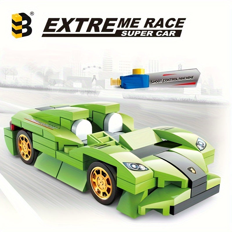 Building Blocks Convertible Kit Toy Gift Sports Car Series