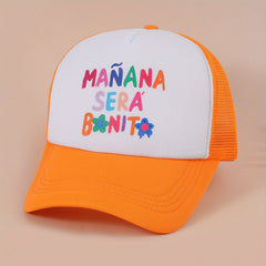 MANANA Y2K Trucker Hat Baseball Cap Mesh Adjustable Dad Hats