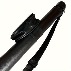 Leather Pool Cue Holder High Hardness Fashionable Billiard Cue Barrel