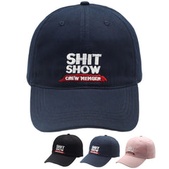 Embroidered Dad Hat Soft Cotton Outdoor Baseball Cap Funny Cap