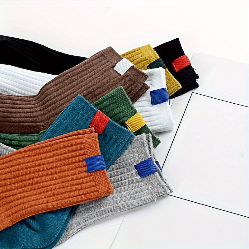 10 Pairs Multicolor Running Socks Stylish Design Men Women