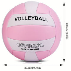 Soft Durable Size 5 Beach Volleyball for Outdoor & Indoor Training