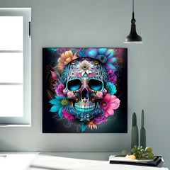 Flower Skull DIY 5D Diamond Painting Set