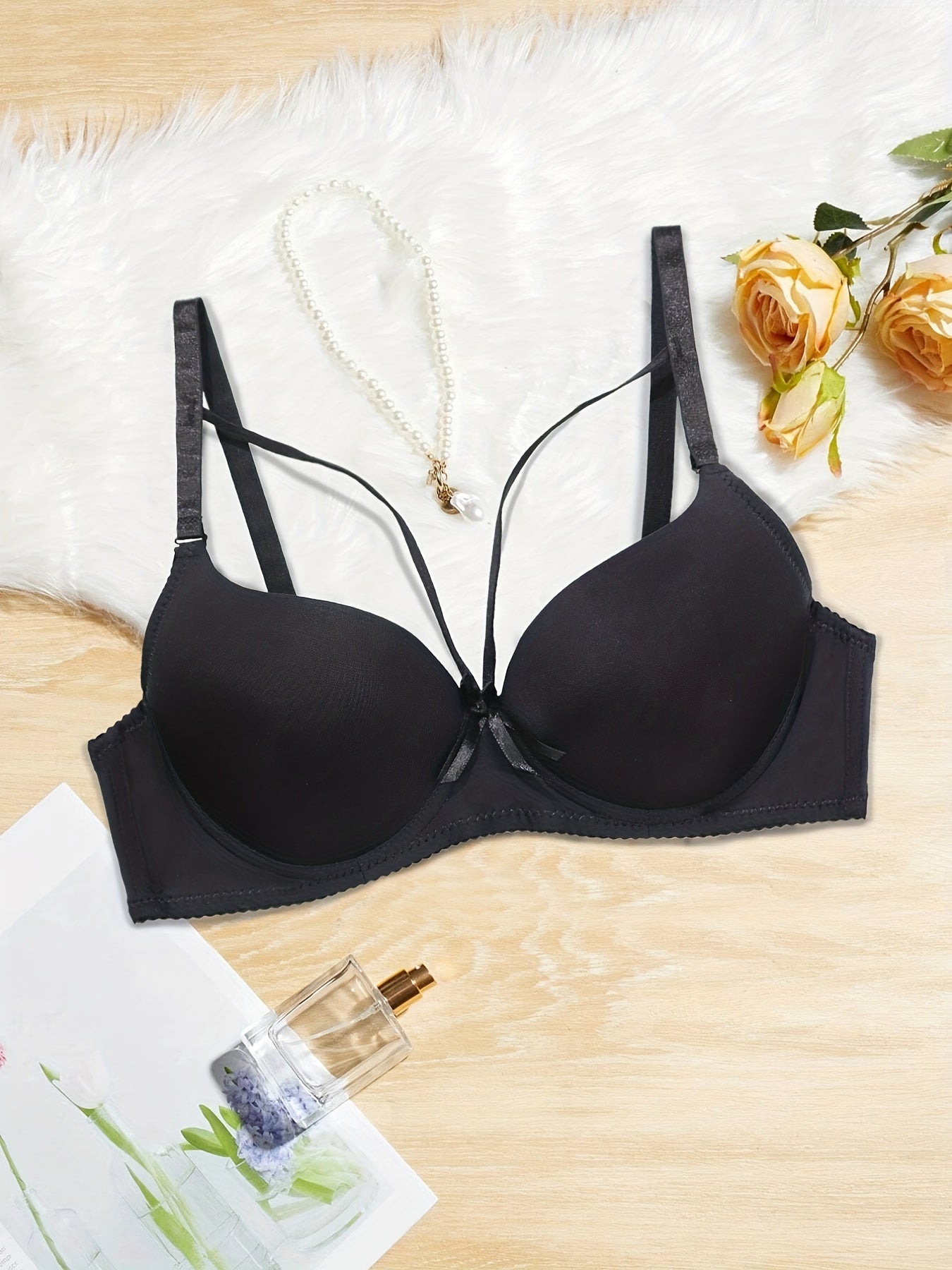 Comfy Hollow Out Push Up Bra Everyday Lingerie