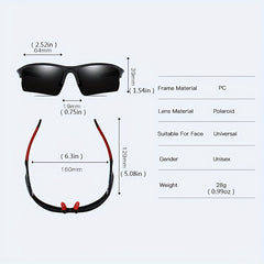 Men's Polarized Sports Sunglasses 100 UV Protection