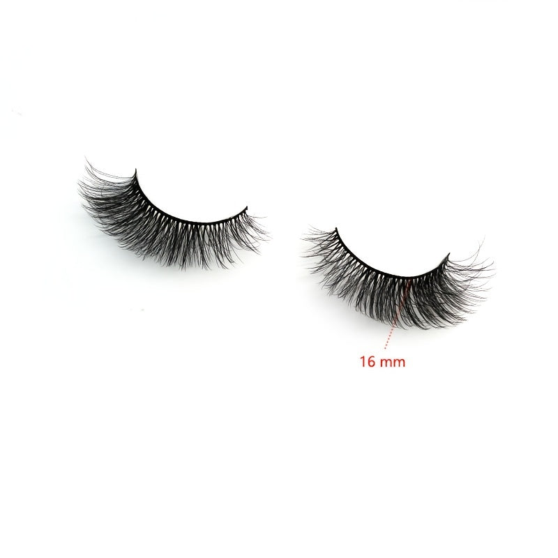 20 pairs 3D Faux Mink Eyelashes Natural Wispy Fluffy Extension Makeup