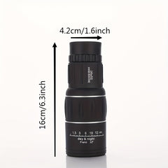 HD Monocular Telescope Lightweight Portable Adult Outdoor BAK4 Prism
