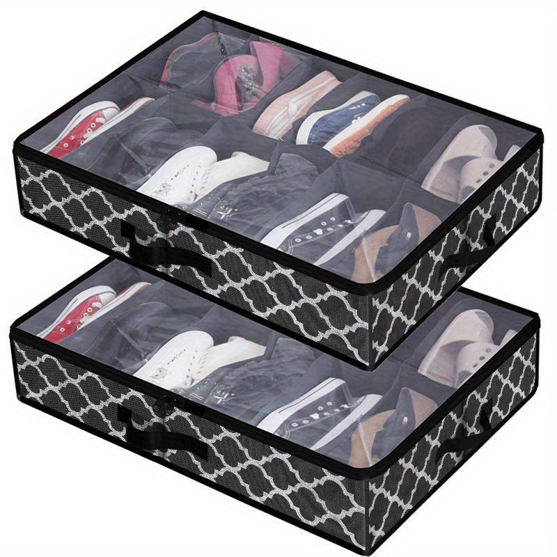 Underbed Storage Bag Clothes Organizer Foldable Container