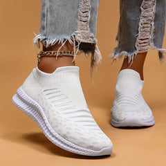 Women's Mesh Breathable Tennis Sports Shoes Lightweight Non-slip Travel Shoes