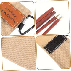 Portable Folding Solid Wood Chopsticks for Camping