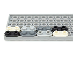 50pcs 1X2 Round Double Sided Stud Blocks Building Toy