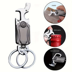 Heavy Duty Keychain with Bottle Opener Portable Keyring